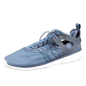 Nike Free Viritous Women Athletic Running Shoes Size 9 Gym Training Blue Grey